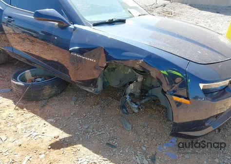 2015 Chevrolet Camaro 2Lt из США, поврежденный, VIN 2G1FF1E39F9181348